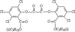 双（2，4，5-三氯水杨酸异戊酯）草酸酯 