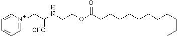 N-｛［N-（2-月桂酰氧乙基）氨基甲酰］甲基｝吡啶鎓氯化物