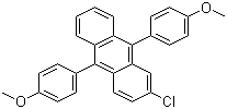 9，10-双（4-甲氧基苯基）-2-氯蒽